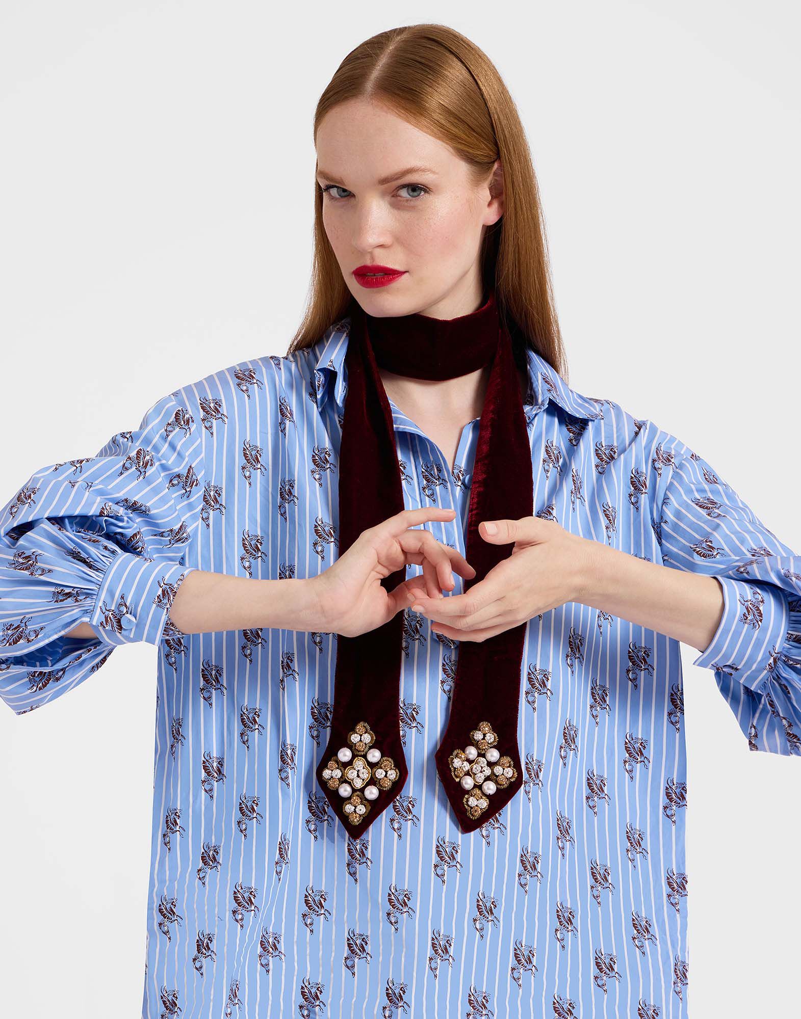 Ella 2-Ways Stole La DoubleJ: Solid Red Ella 2-Ways Stole La DoubleJ: Solid Red HEB0021VEL015