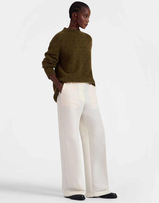 Starlet Sweater La DoubleJ: Military Green Starlet Sweater La DoubleJ: Military Green PUL0219KNI129