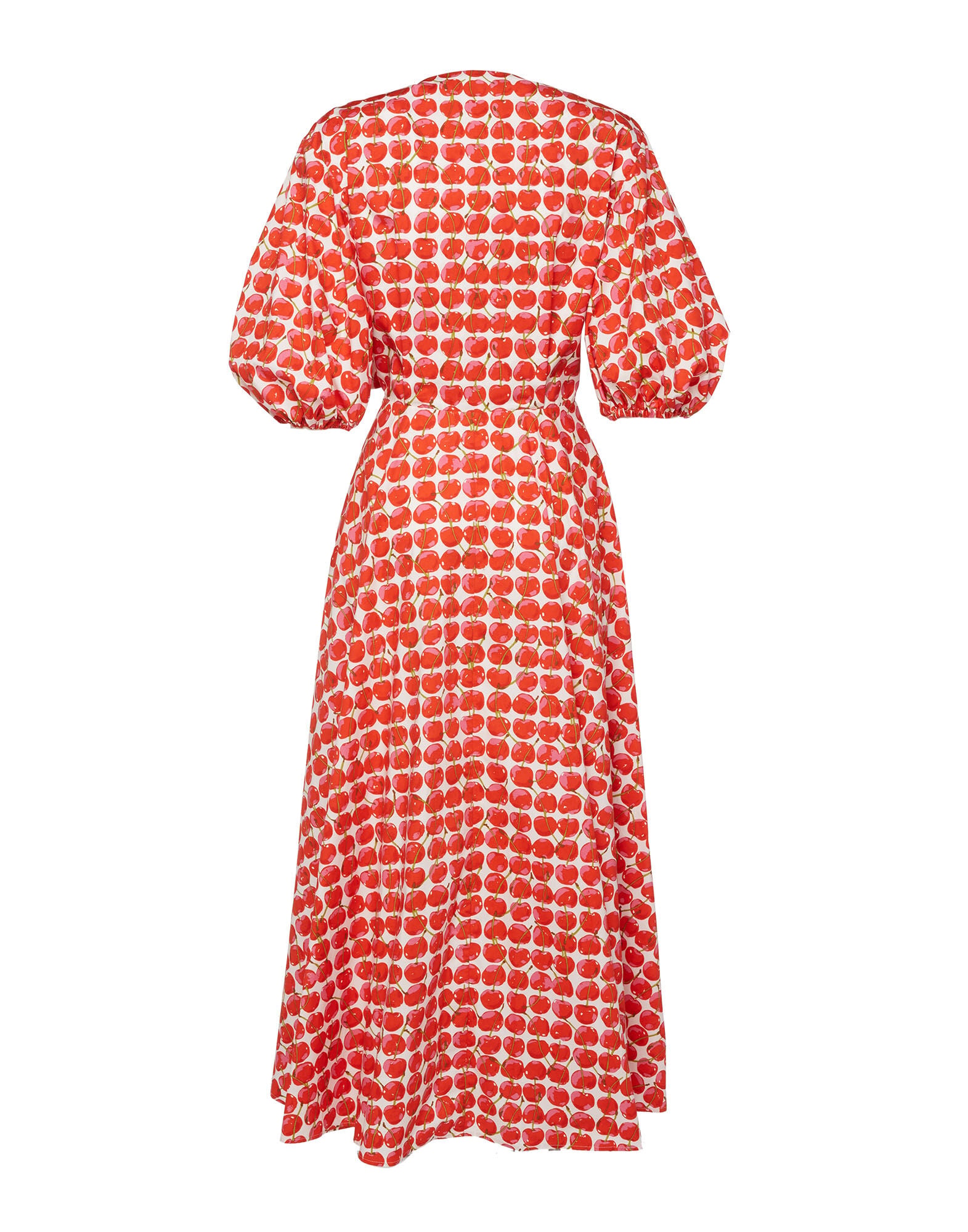 Peek-A-Boo Dress La DoubleJ: White Cherries DRE0356COT001