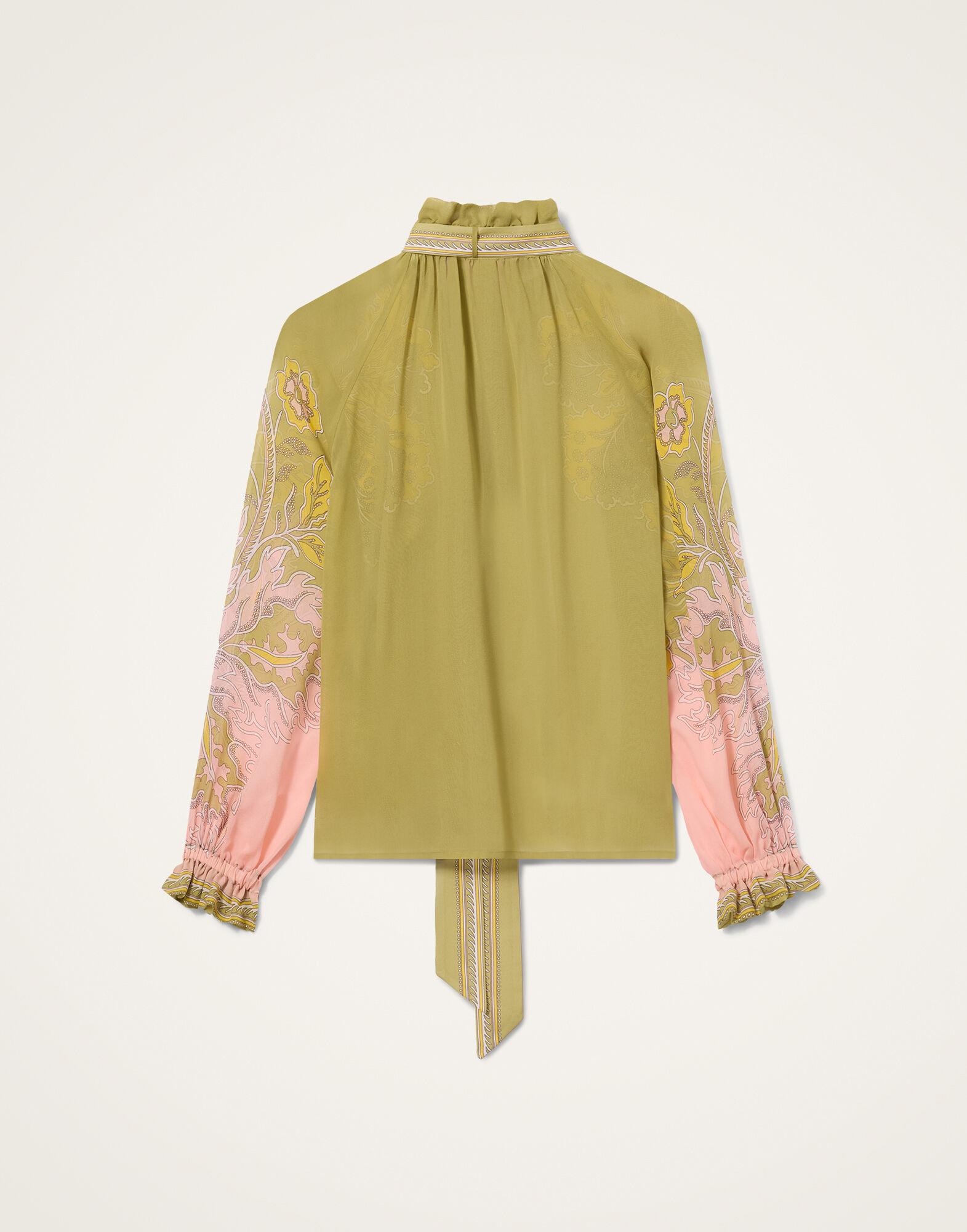 Cerere Blouse La DoubleJ: Swathe Placée Green Cerere Blouse La DoubleJ: Swathe Placée Green SHI0086SIL014