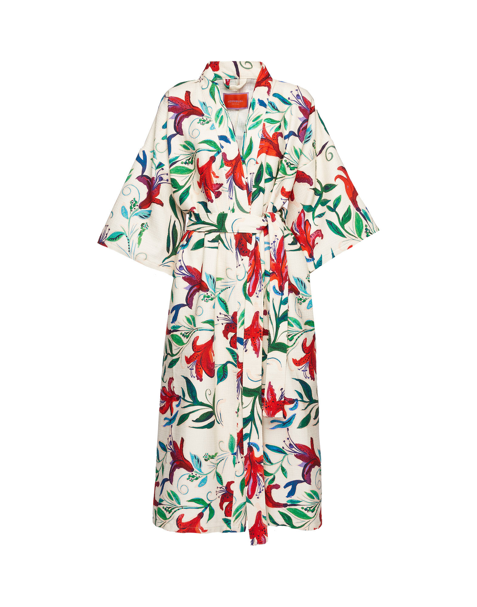 Robe La DoubleJ: White Lily Robe La DoubleJ: White Lily JAC0035COT024