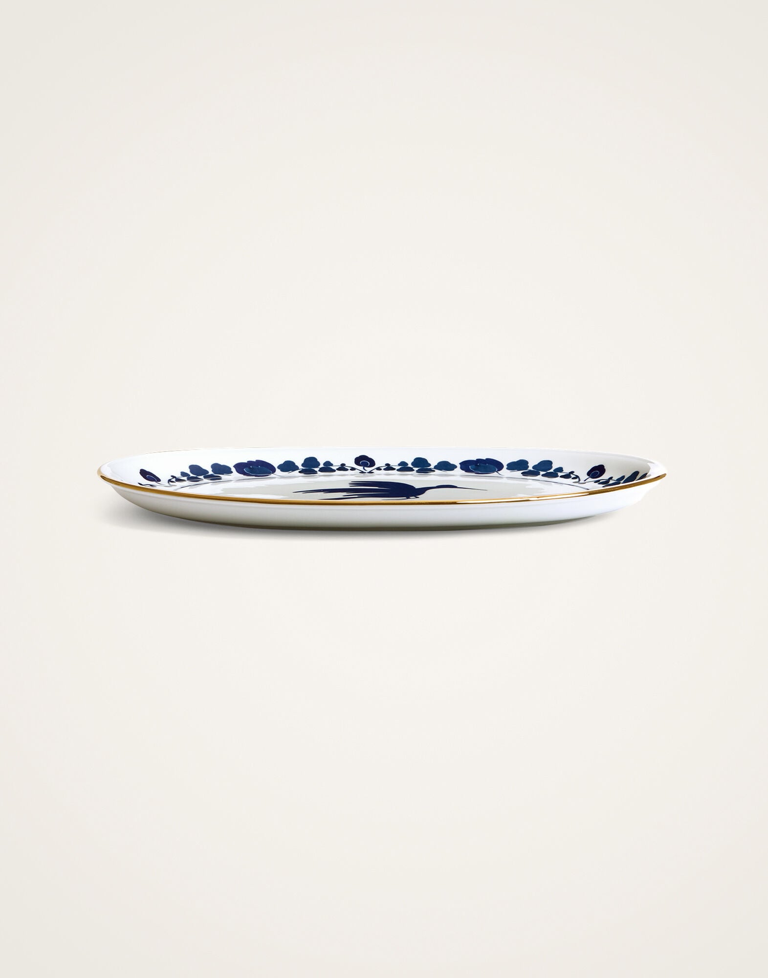 Oval Platter La DoubleJ: Wildbird Blue Oval Platter La DoubleJ: Wildbird Blue PLA0002CER001