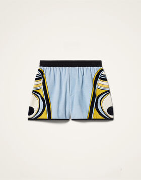 Pull-Up Shorts La DoubleJ: Sanctuary Placée Light Blue TRO0204JER084