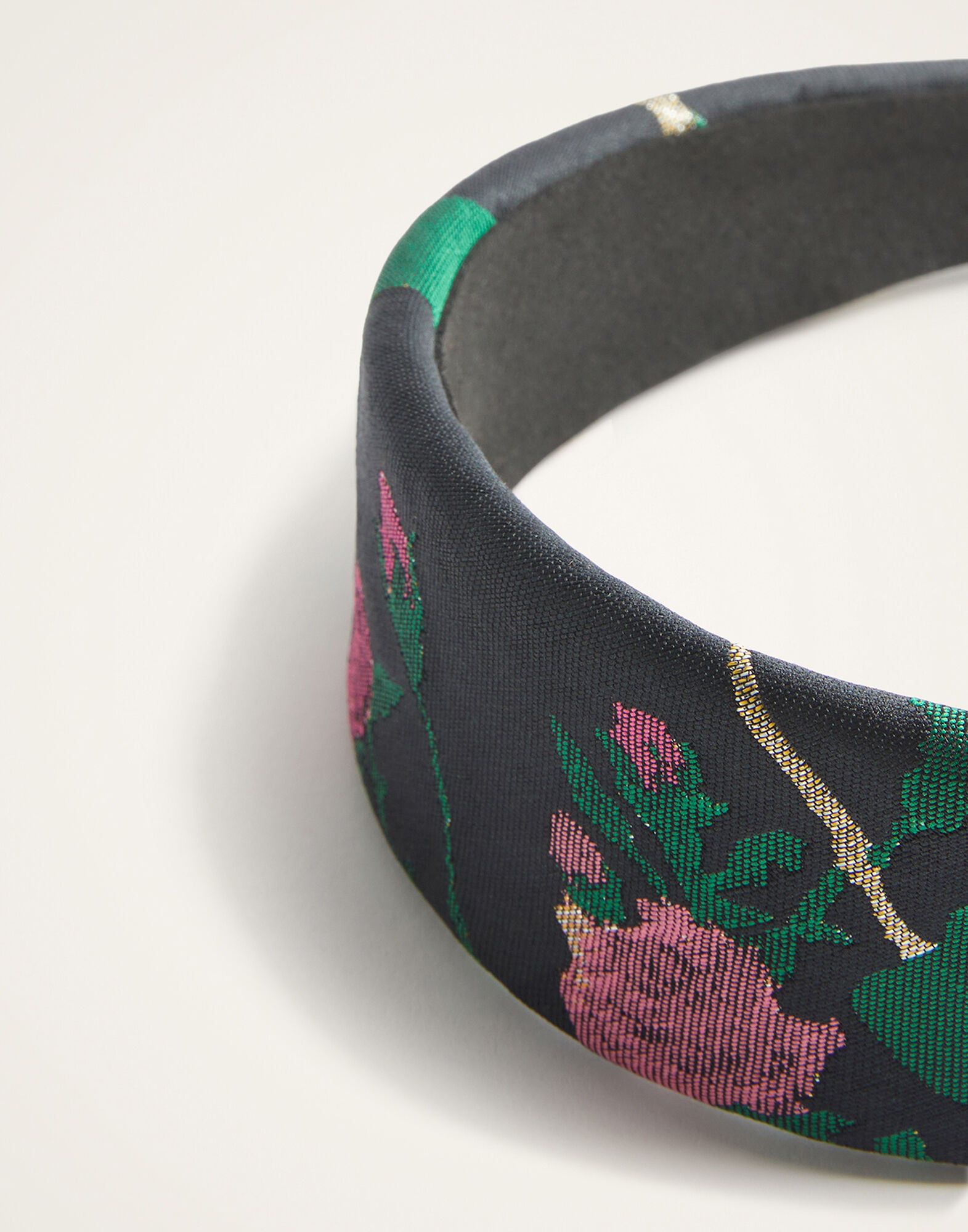 Flat Headband La DoubleJ: Bamboo Black Flat Headband La DoubleJ: Bamboo Black HEB0023JCQ119
