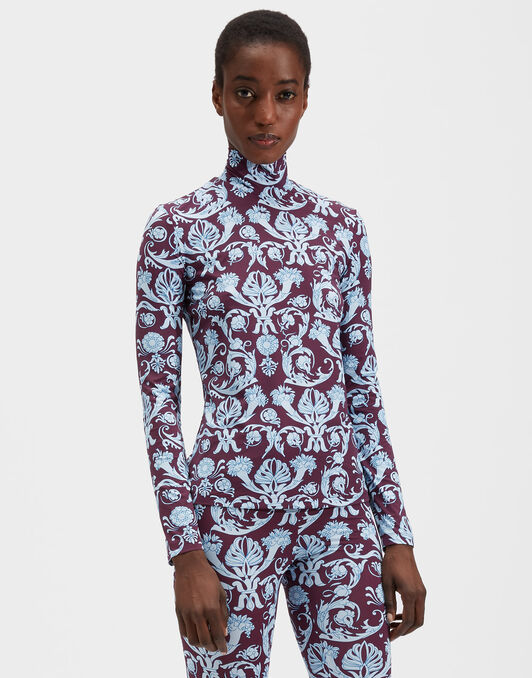 Turtleneck La DoubleJ: Brocade Turtleneck La DoubleJ: Brocade SHI0030JER005