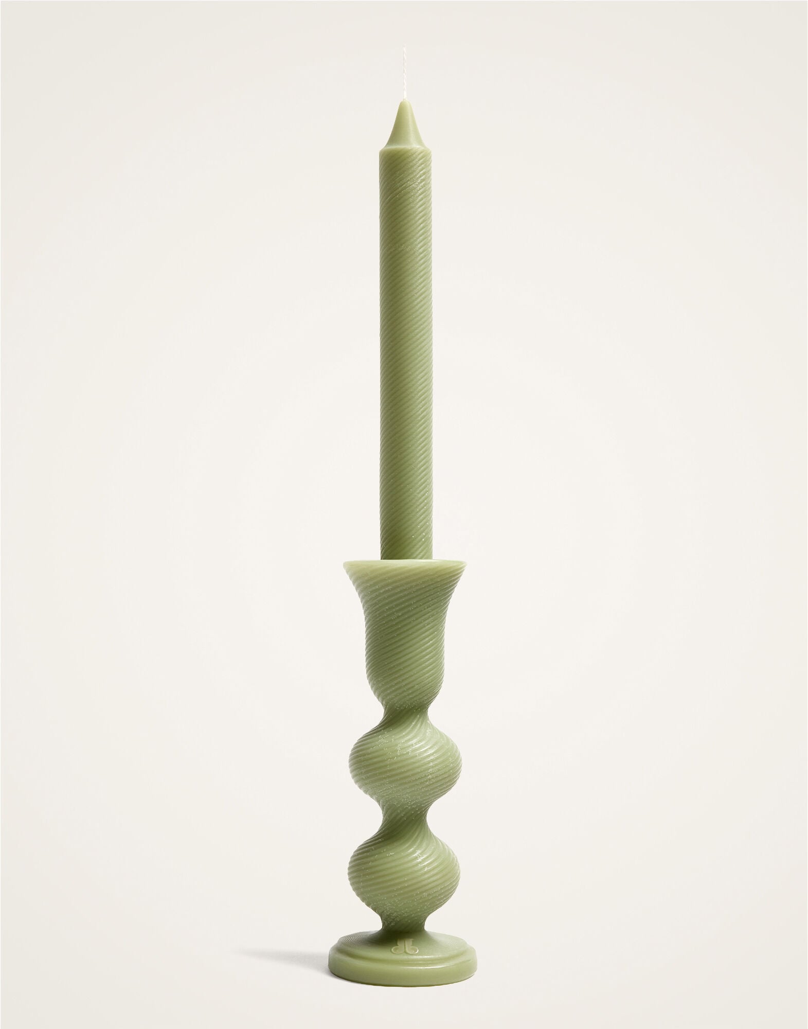 Space Bubble Candle La DoubleJ: Solid Pistachio CAN0018WAX001