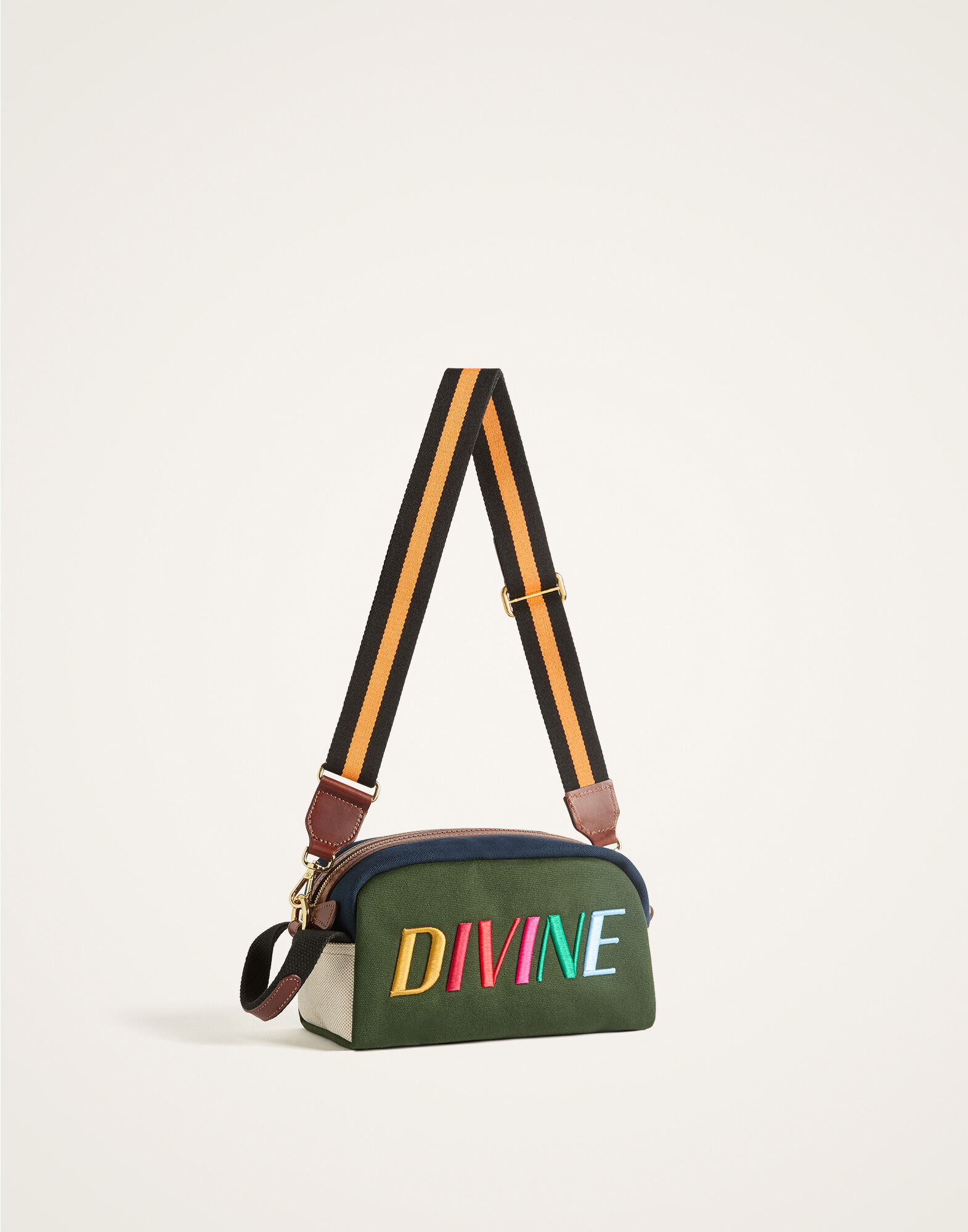 Divine Beauty Bag La DoubleJ: Solid Dark Green BAG0090COT079