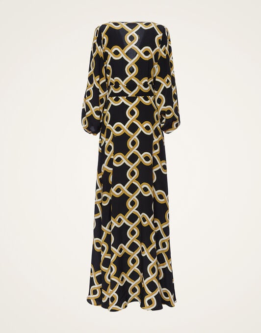 Long Camerino Dress La DoubleJ: Tackle Black Long Camerino Dress La DoubleJ: Tackle Black DRE0720CRE002