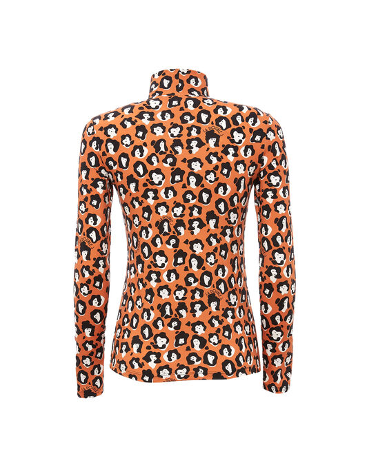 Turtleneck La DoubleJ: Lady Leopard Turtleneck La DoubleJ: Lady Leopard SHI0030JER005