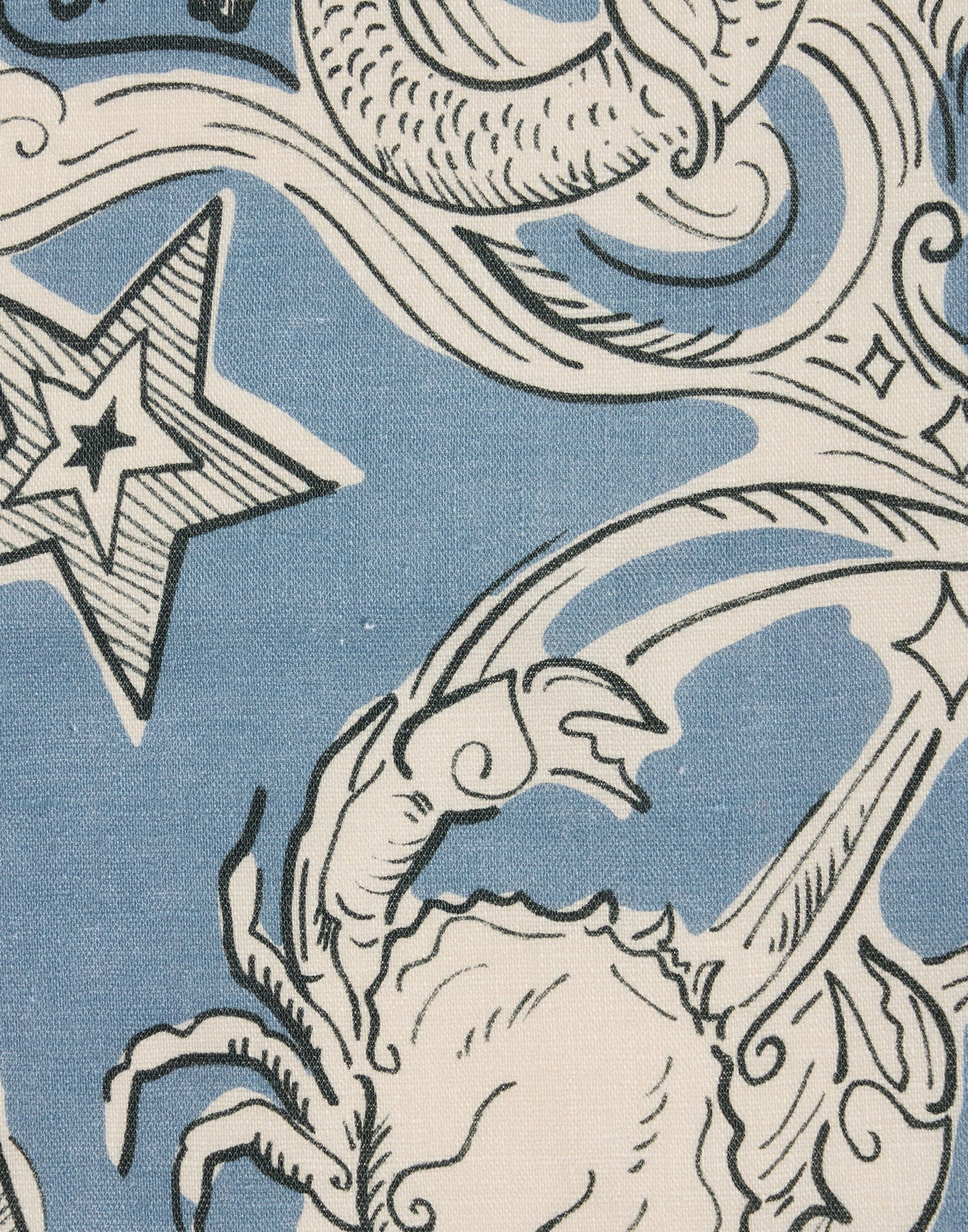 Large Napkins Set Of 2 La DoubleJ: Cosmos Light Blue Large Napkins Set Of 2 La DoubleJ: Cosmos Light Blue NAP0017LIN008