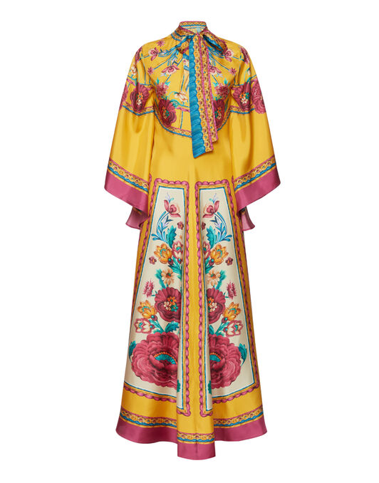 Magnifico Dress La DoubleJ: Zodiac Placée Marigold Magnifico Dress La DoubleJ: Zodiac Placée Marigold DRE0232SIL006