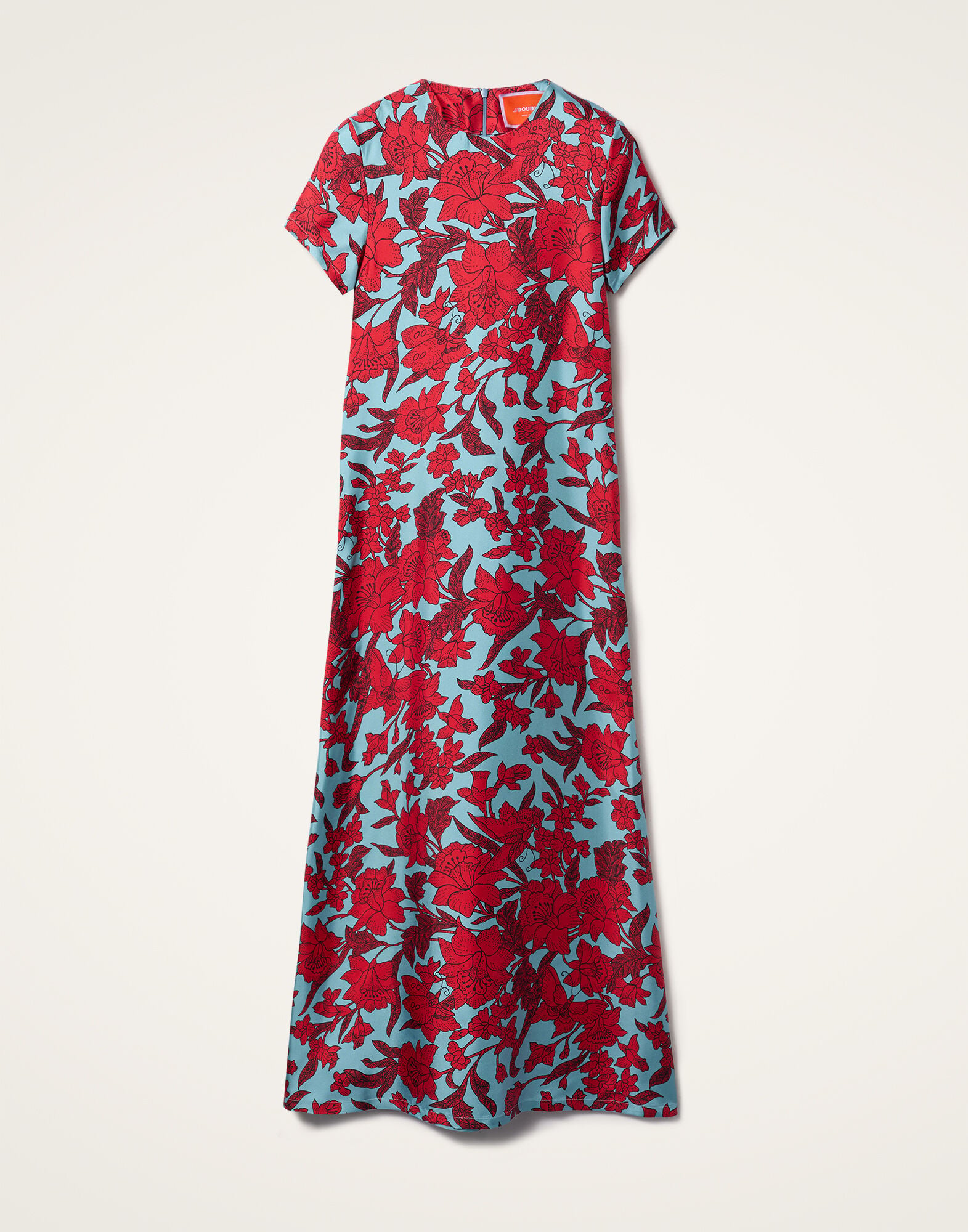Swing Dress La DoubleJ: Lilium Turchese Swing Dress La DoubleJ: Lilium Turchese DRE0001SIL001