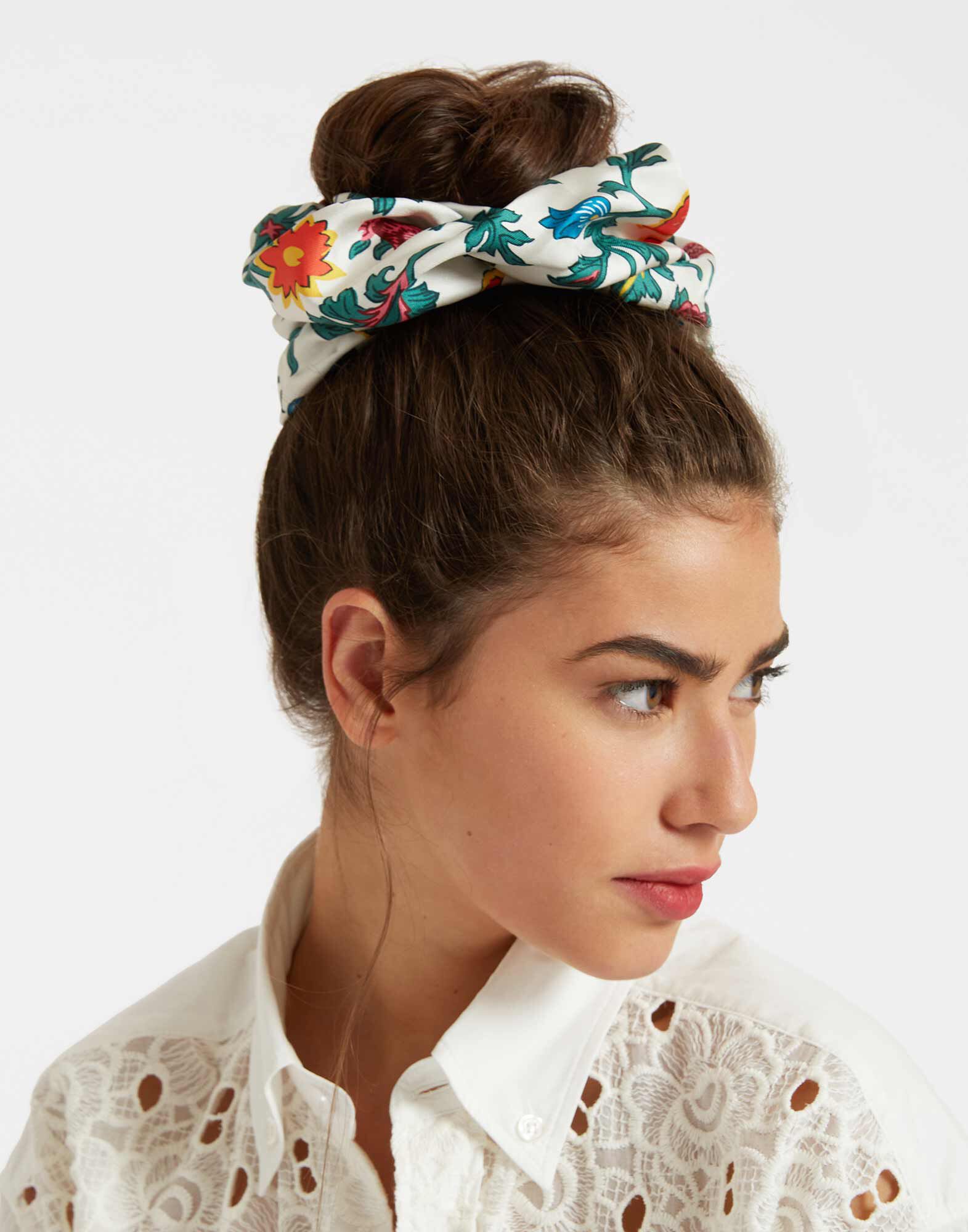 Giga Scrunchie La DoubleJ: Dragonflower Mini Multicolor Giga Scrunchie La DoubleJ: Dragonflower Mini Multicolor SCR0003SIL001