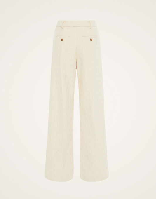 Loose Pants La DoubleJ: Creamy TRO0113JCQ076