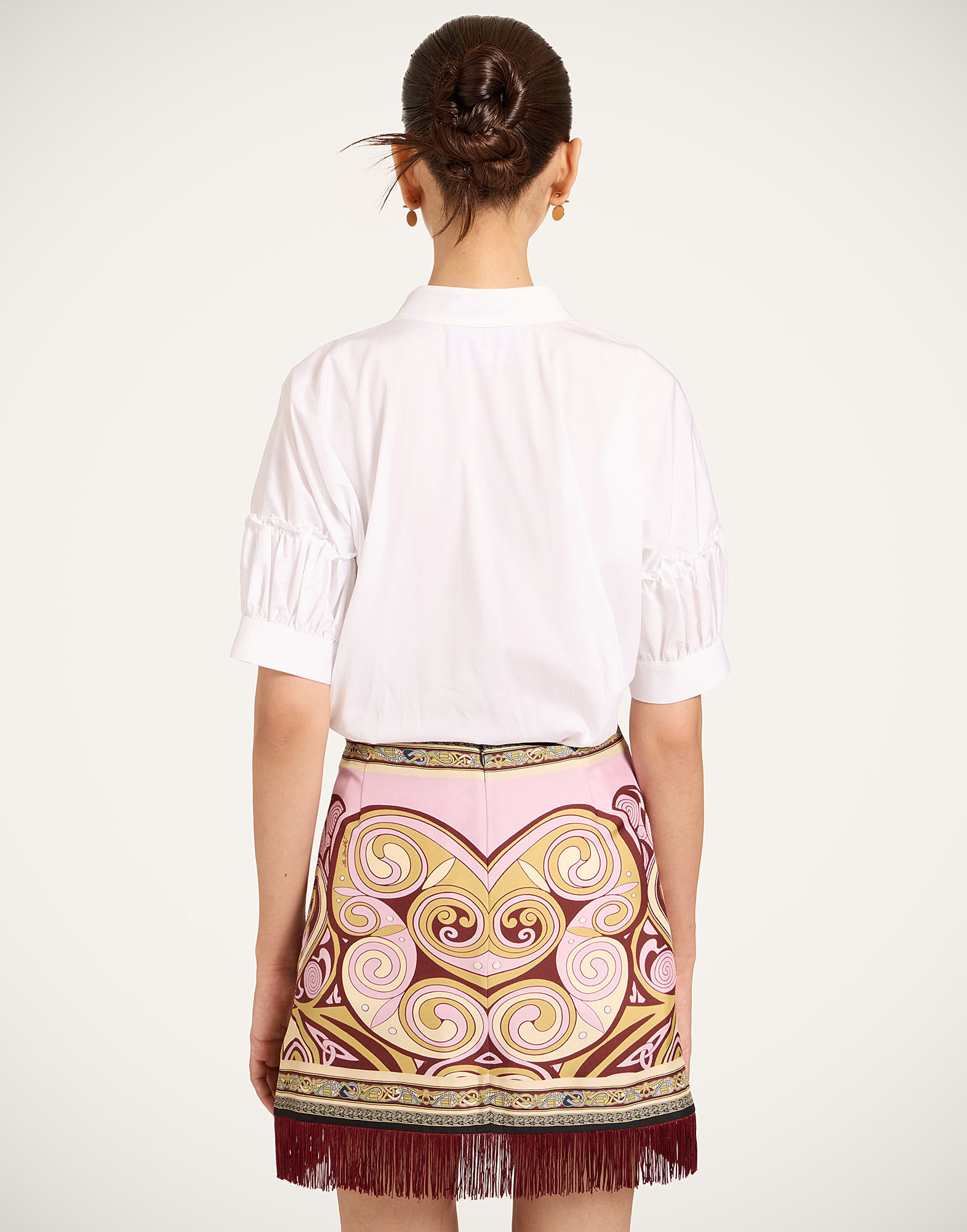 Grace Shirt La DoubleJ: Solid White SHI0123COT064