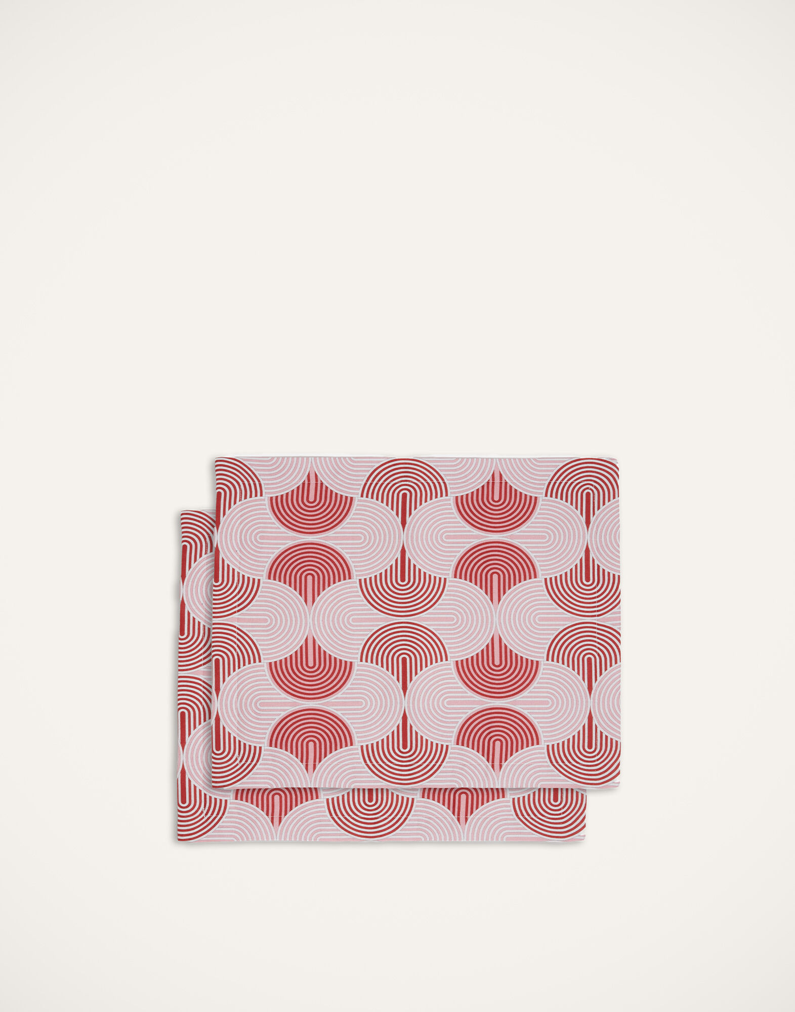 Placemat Set Of 2 La DoubleJ: Slinky Rosso Placemat Set Of 2 La DoubleJ: Slinky Rosso TBM0001LIN005