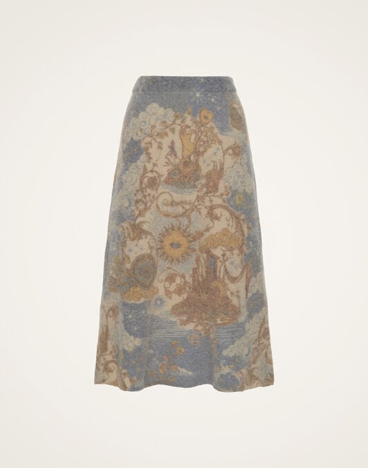 All-In Skirt La DoubleJ: Light Blue All-In Skirt La DoubleJ: Light Blue SKI0134KNI124
