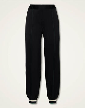 Jones Jogger La DoubleJ: Solid Black TRO0155SAB001
