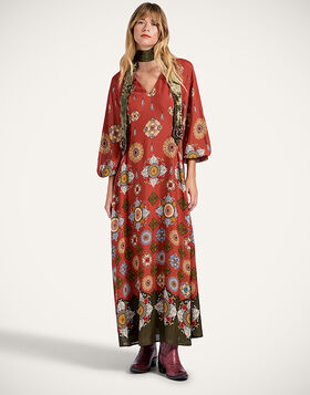 Diva Dress La DoubleJ: Nucleus Rust DRE0776VIS019