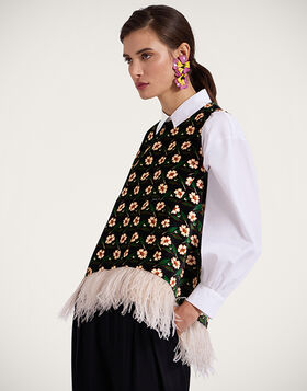 La Scala Top La DoubleJ: Mayfair Black TOP0013VEL001