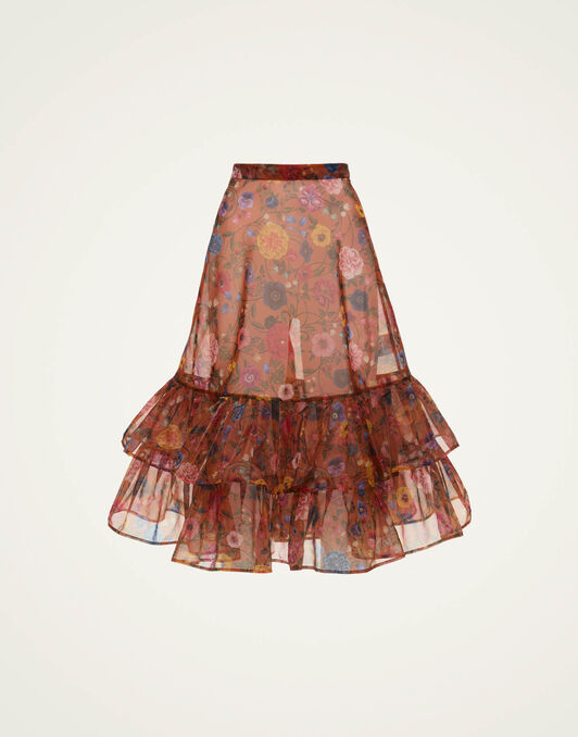 Charlotte Skirt La DoubleJ: Botticelli Rust Charlotte Skirt La DoubleJ: Botticelli Rust SKI0131ORG001