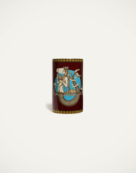 Small Pillar Vase La DoubleJ: The Mermaid Bordeaux Small Pillar Vase La DoubleJ: The Mermaid Bordeaux VAS0024CER001