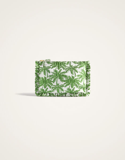 Hand Pochette La DoubleJ: Tropicana White BAG0059JCQ112