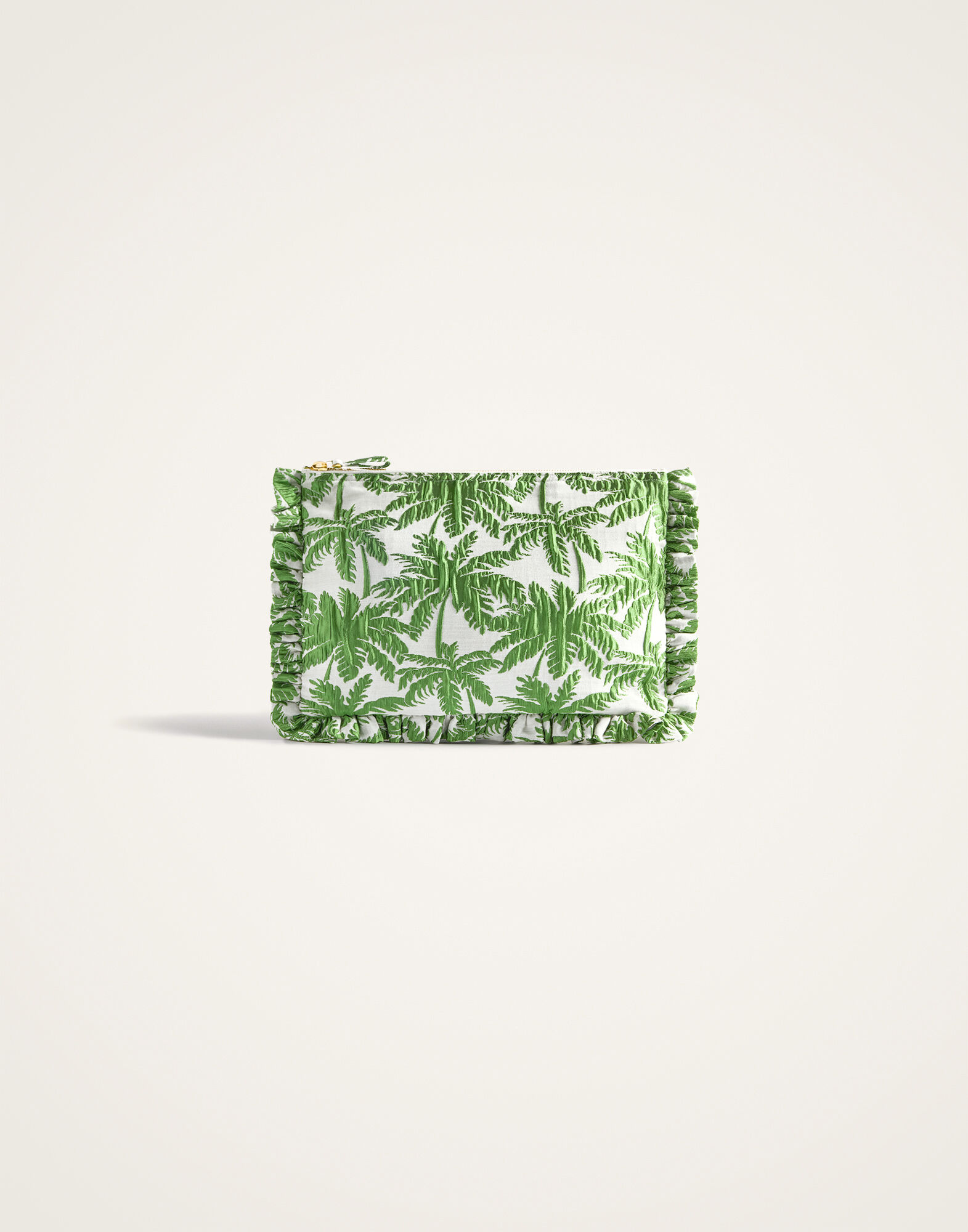 Hand Pochette La DoubleJ: Tropicana White BAG0059JCQ112