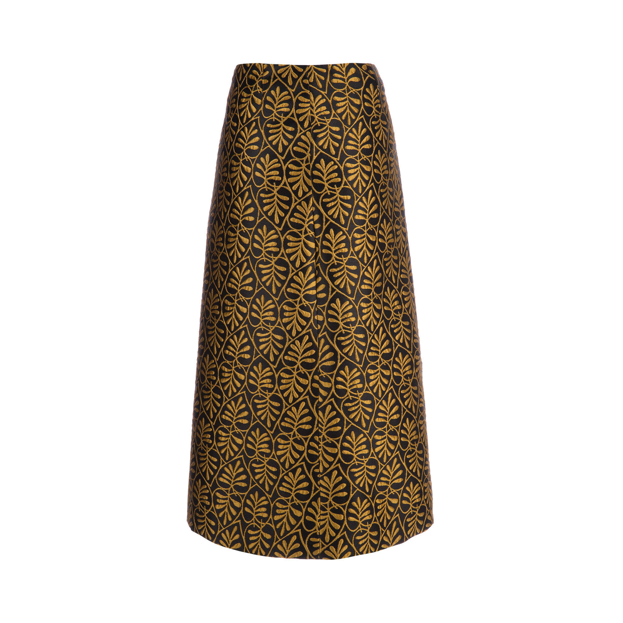 Pencil Skirt La DoubleJ: Foglie Pencil Skirt LaDoubleJ: Foglie fw18_look_12