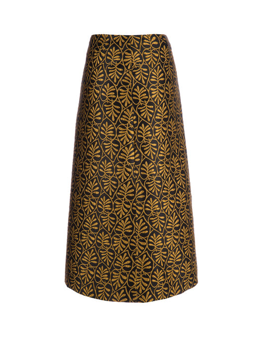Pencil Skirt La DoubleJ: Foglie Pencil Skirt LaDoubleJ: Foglie fw18_look_12