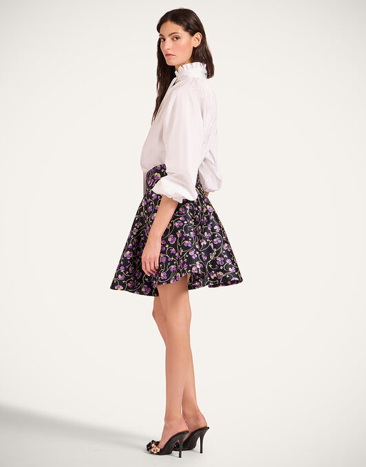 Mini Dolce Vita Skirt La DoubleJ: Honeysuckle Black Mini Dolce Vita Skirt La DoubleJ: Honeysuckle Black SKI0161JCQ128