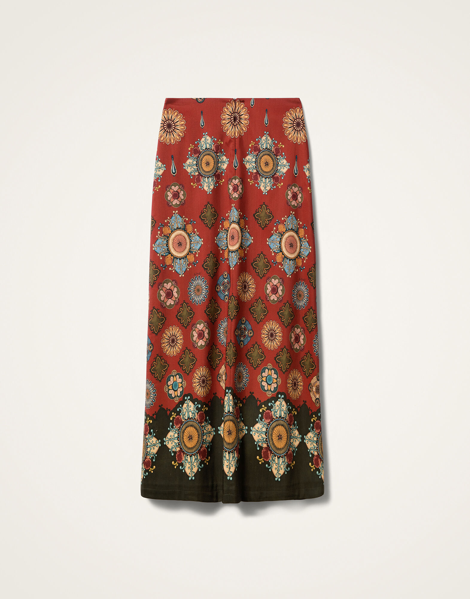 A-Long Skirt La DoubleJ: Nucleus Placée Rust A-Long Skirt La DoubleJ: Nucleus Placée Rust SKI0018CAD001