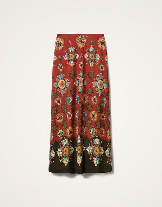 A-Long Skirt La DoubleJ: Nucleus Placée Rust A-Long Skirt La DoubleJ: Nucleus Placée Rust SKI0018CAD001