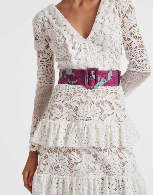 Medium Belt La DoubleJ: Lilium Purple BEL0007FAI004