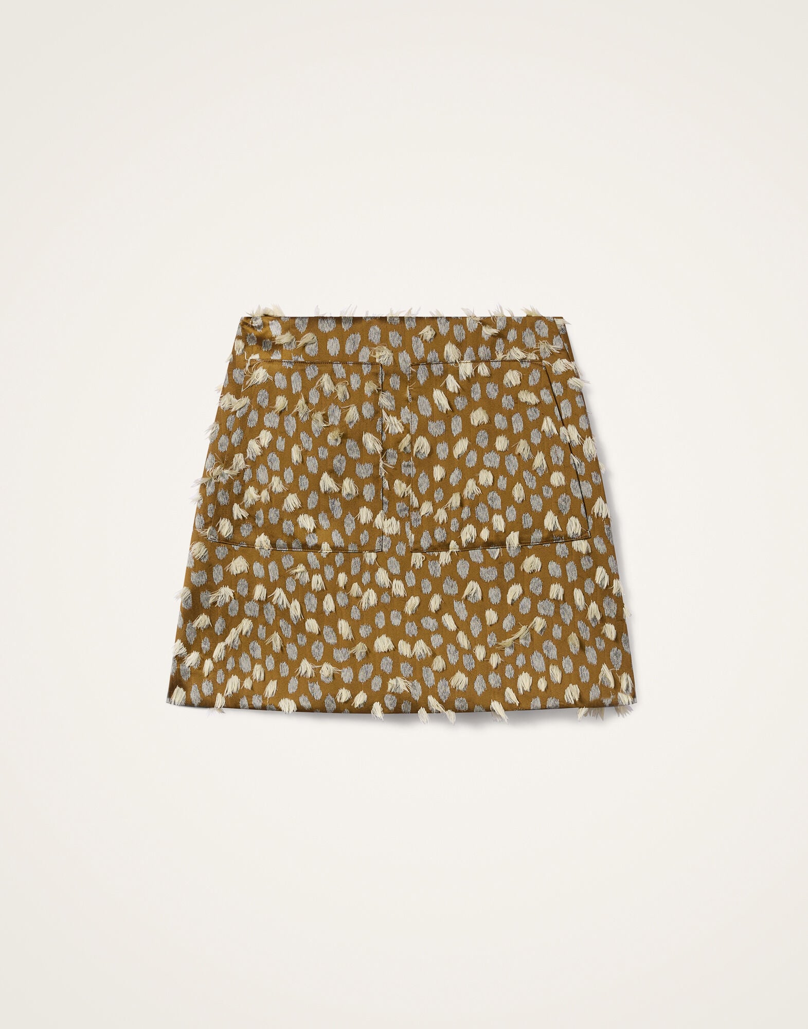 Short Skirt La DoubleJ: Spots Caramel Short Skirt La DoubleJ: Spots Caramel SKI0171JCQ155
