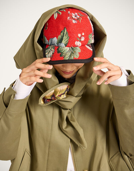 Windsor Parka La DoubleJ: Solid Military Green Windsor Parka La DoubleJ: Solid Military Green JAC0160COT081