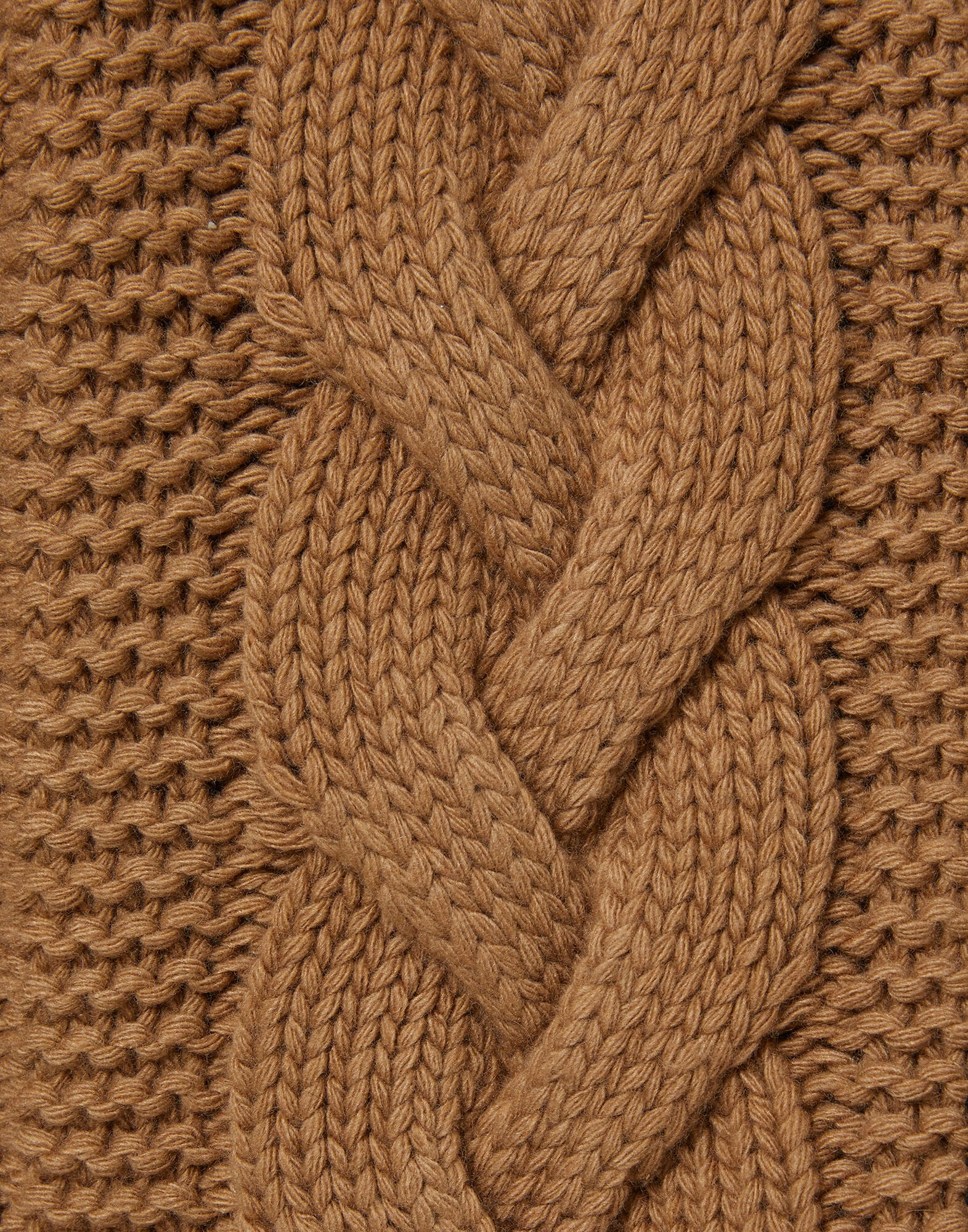 Portrait Cardigan La DoubleJ: Solid Brown Portrait Cardigan La DoubleJ: Solid Brown PUL0211KNI120