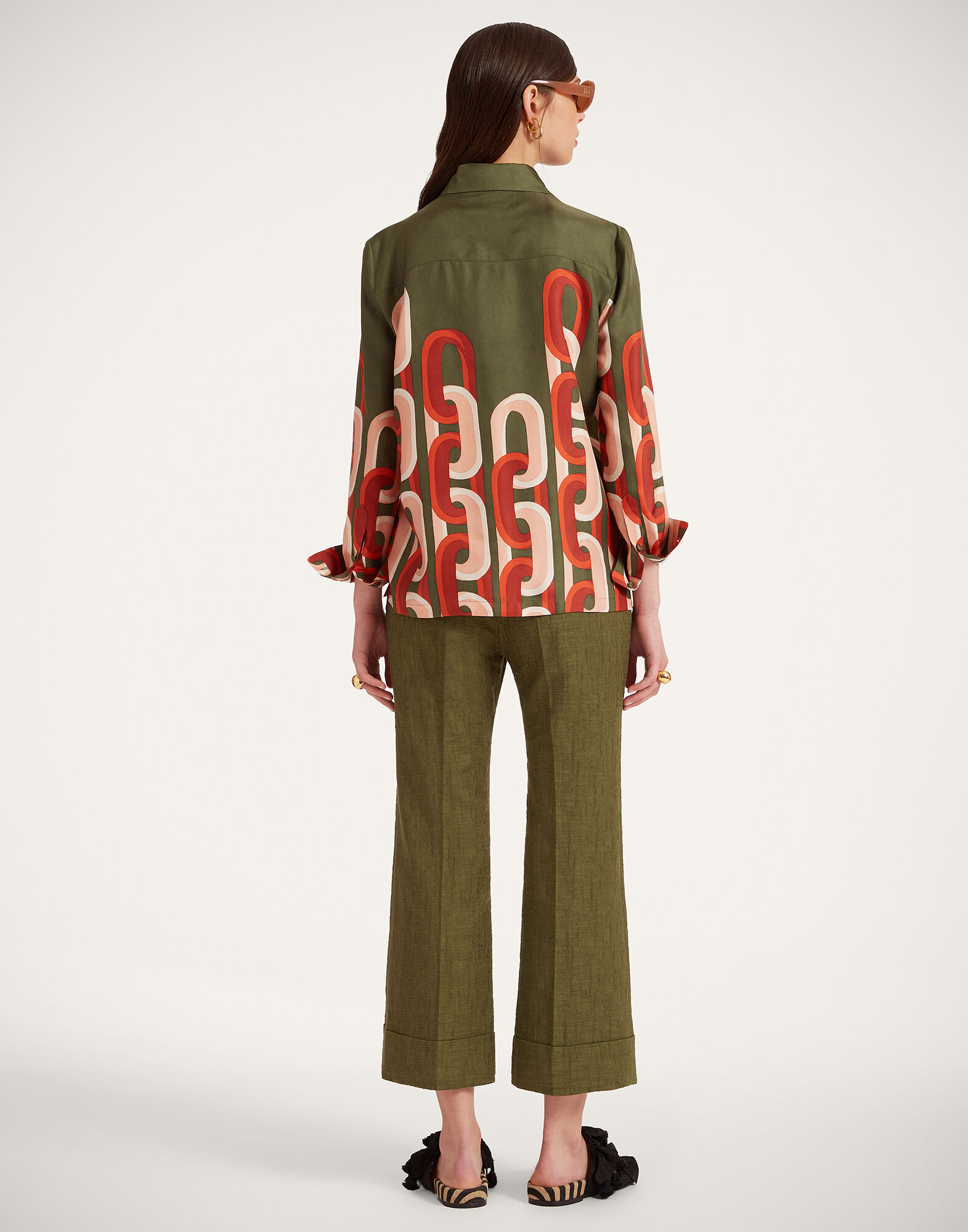 Hendrix Pants La DoubleJ: Solid Camouflage Hendrix Pants La DoubleJ: Solid Camouflage TRO0014COT005