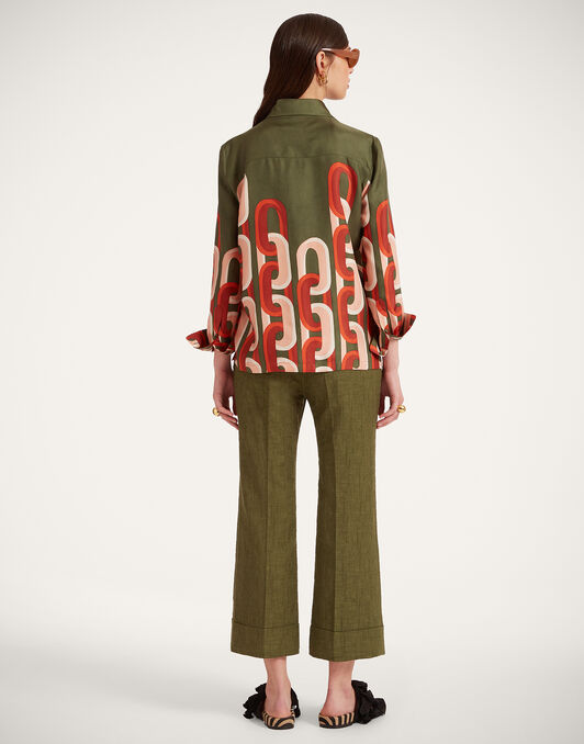 Hendrix Pants La DoubleJ: Solid Camouflage Hendrix Pants La DoubleJ: Solid Camouflage TRO0014COT005