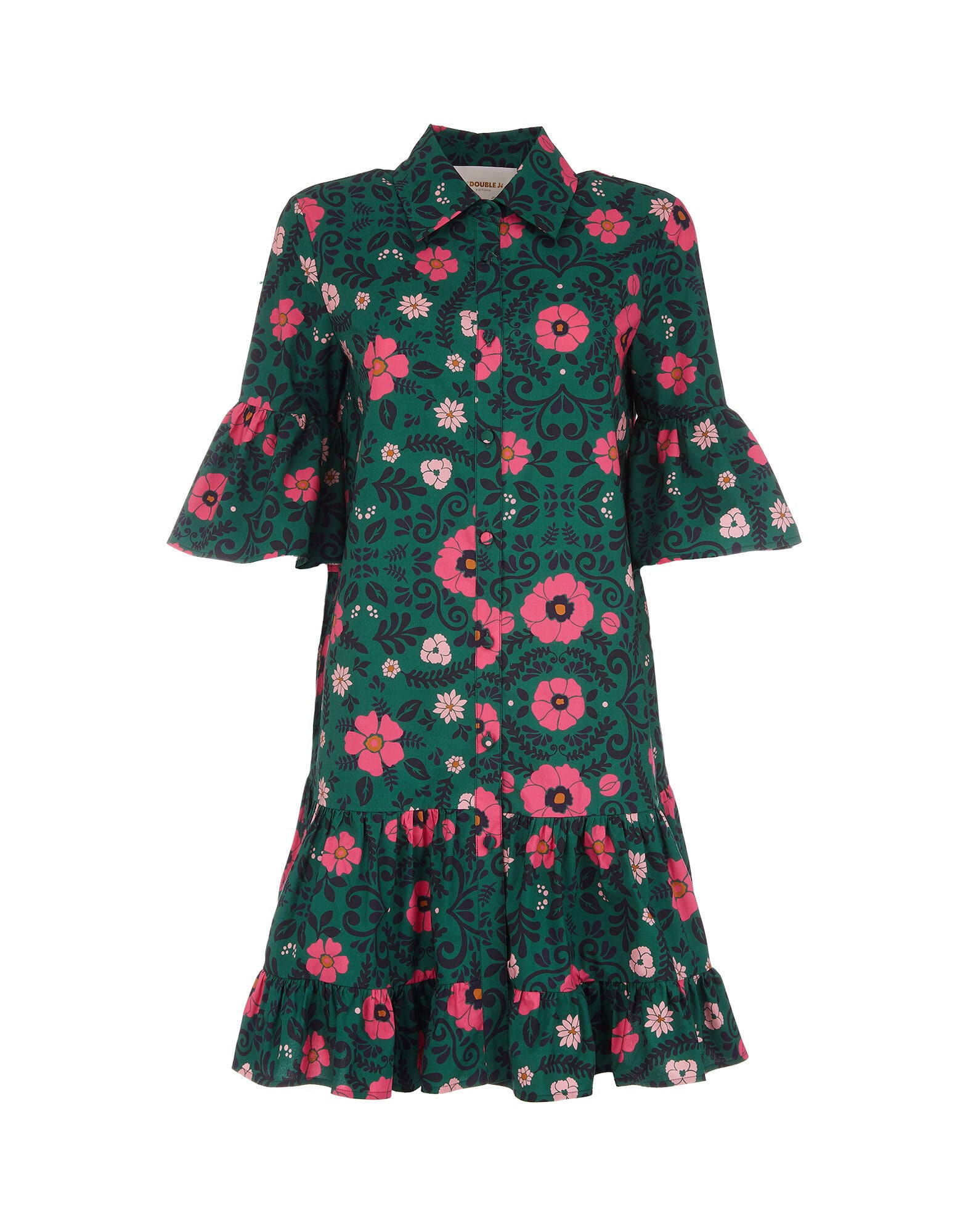 Choux Dress LaDoubleJ: Heckfield Verde DRE0205COT015