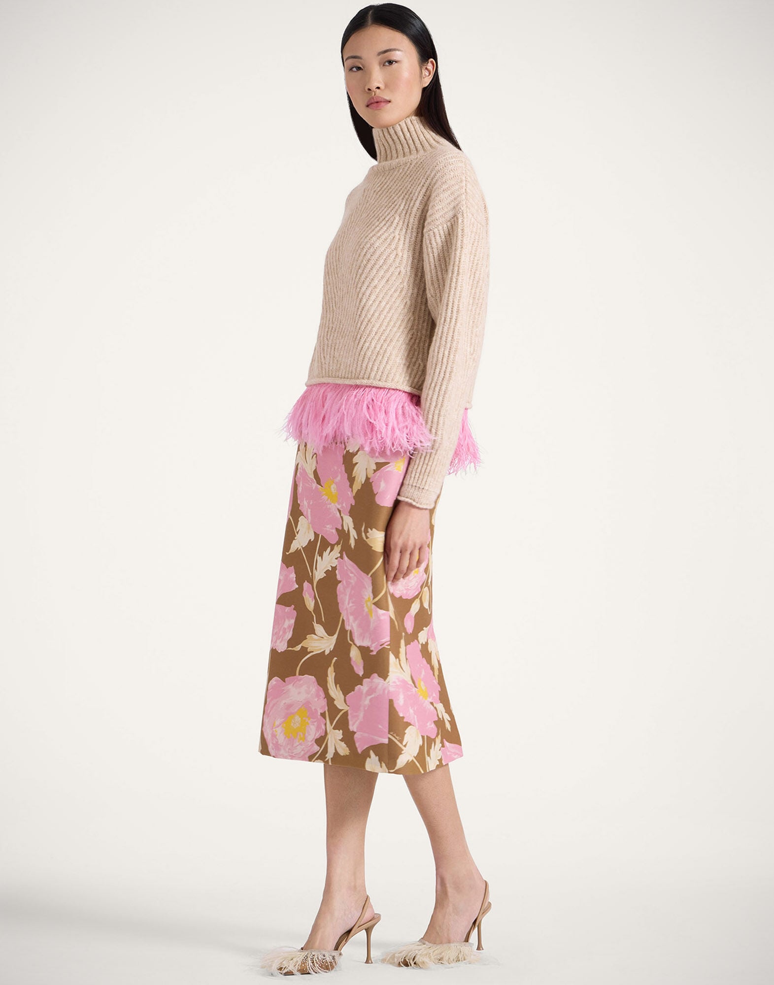 Pencil Skirt La DoubleJ: Sylph Khaki Pencil Skirt La DoubleJ: Sylph Khaki SKI0011CAD001