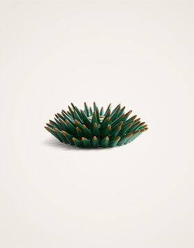 Spine Candle Holder La DoubleJ: Solid Forest Green Spine Candle Holder La DoubleJ: Solid Forest Green OTC0008CER004