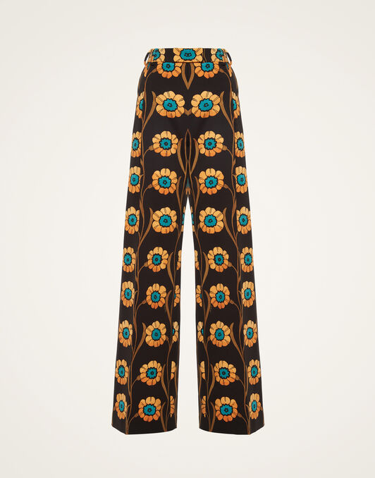Loose Pants La DoubleJ: Daisychain Black Loose Pants La DoubleJ: Daisychain Black TRO0113JER034