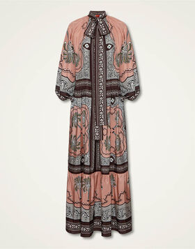 Athena Dress La DoubleJ: Mirage Placée Pink DRE0618SIL009