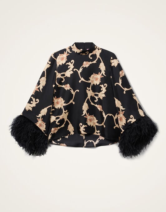 Make An Exit Top La DoubleJ: Buttercup Black Make An Exit Top La DoubleJ: Buttercup Black TOP0104SIL001