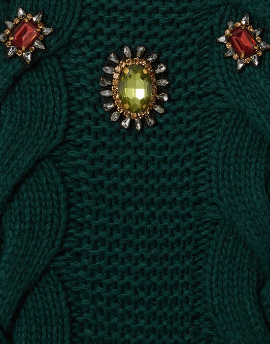 Portrait Top La DoubleJ: Solid Green PUL0204KNI120