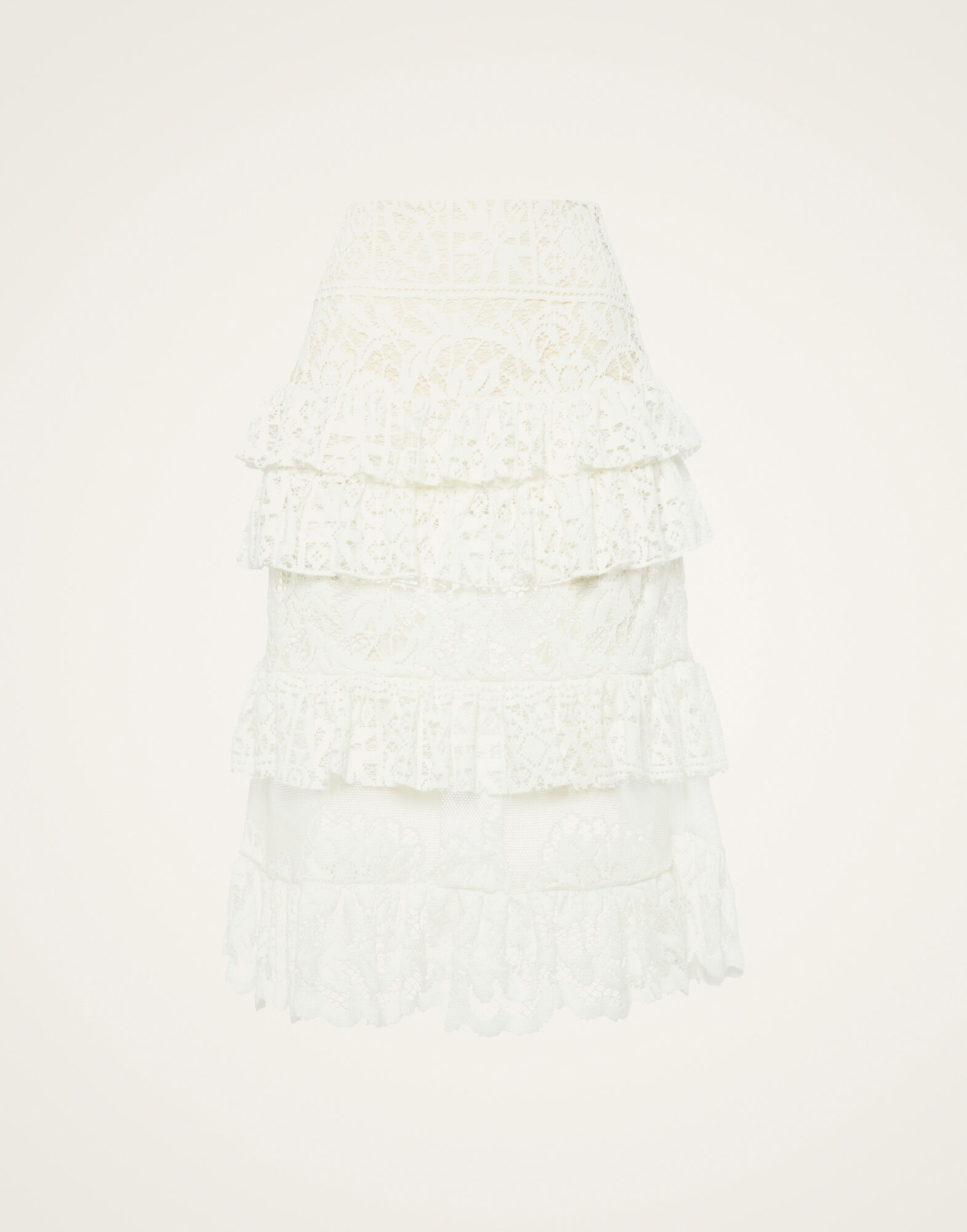 Footloose Lacey Skirt La DoubleJ: White Footloose Lacey Skirt La DoubleJ: White SKI0104EMB028