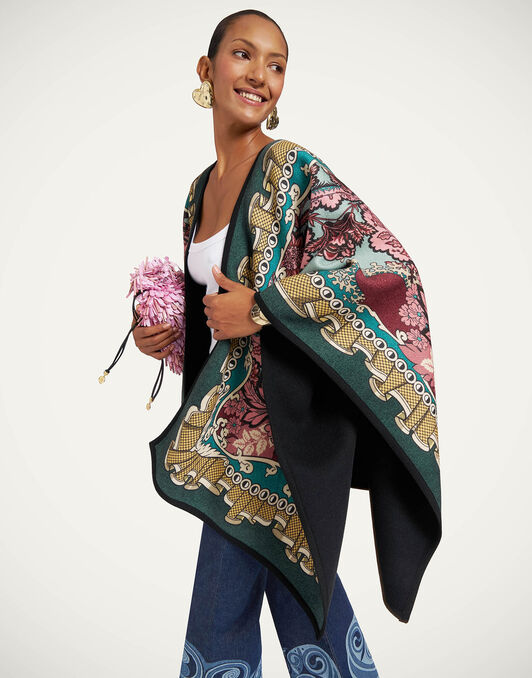 Soul Poncho La DoubleJ: Symposium Placée Light Blue SCA0047PLA003