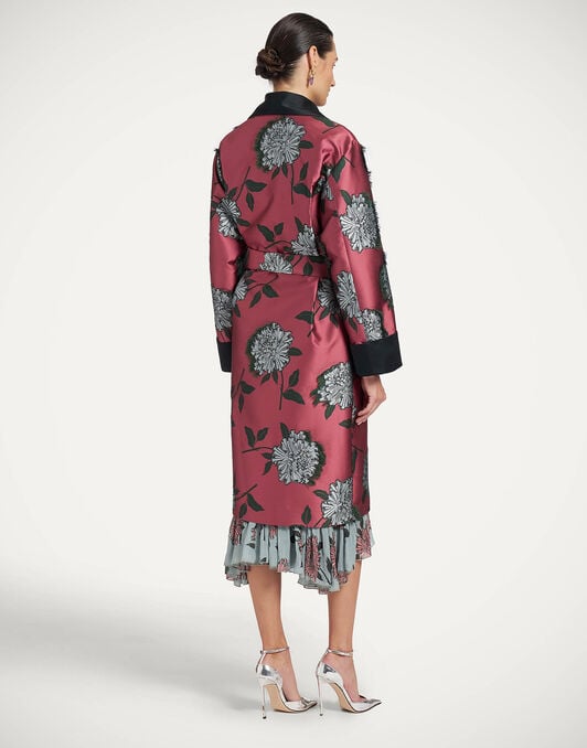 Boudoir Coat La DoubleJ: Feria Pink Boudoir Coat La DoubleJ: Feria Pink JAC0219JCQ159
