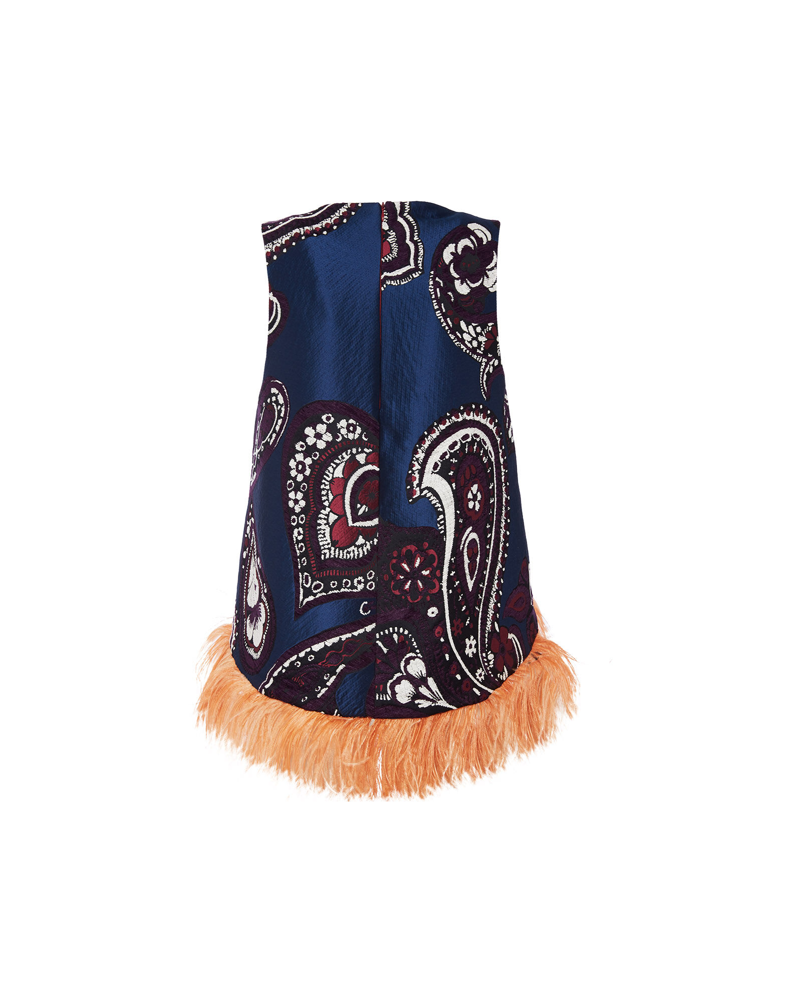 La Scala Top (With Feathers) La DoubleJ: Paisley Blu La Scala Top (With Feathers) La DoubleJ: Paisley Blu TOP0140JCQ088
